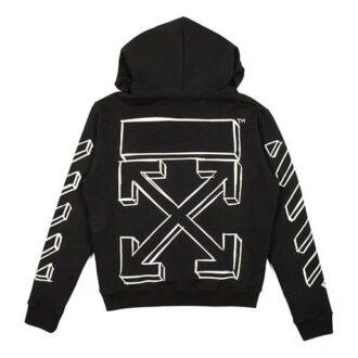 Sudadera con capucha Diag Marker Arrows