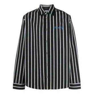 Camisas de manga larga a rayas para hombre