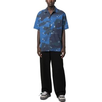 Camisas de popelín de camuflaje «Blue»