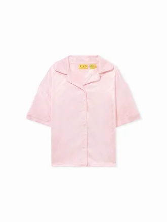 Camisas de satén Off Jacquard