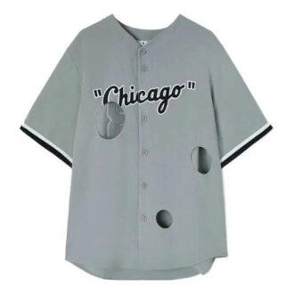 Camisas Off-White x New Era x MLB Miami Marlins «Gris claro y negro»