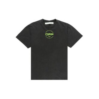 Camiseta ajustada con logo de mano, pantalones cortos, negros
