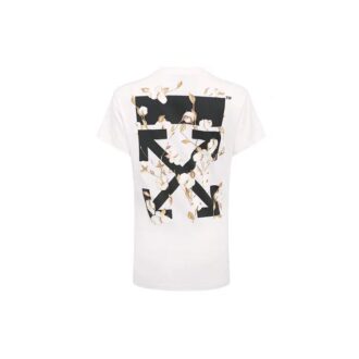 Camiseta ajustada de algodón Off-White Virgil Abloh, color blanco