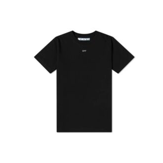 Camiseta ajustada de manga corta con estampado «Negro/Blanco» en Pantalones Cortos