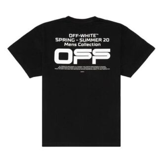Camiseta blanca con estampado de líneas onduladas, pantalones cortos y corte holgado, color negro