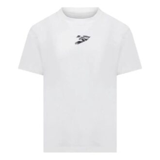 Camiseta blanca de algodón de manga corta con estampado para hombre de Off-White