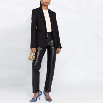Camiseta blanca de cuello redondo, manga corta y corte ajustado Off-White SS21, Pantalones Cortos