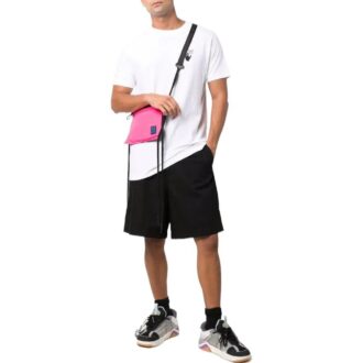 Camiseta blanca de manga corta con logo en el pecho de Off-White para hombre, colección primavera-verano 2022