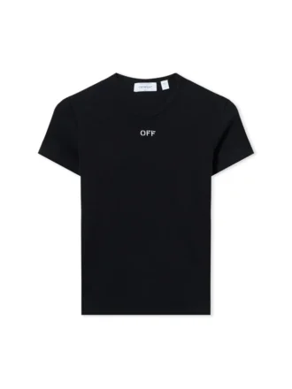 Camiseta básica de canalé Off Stamp