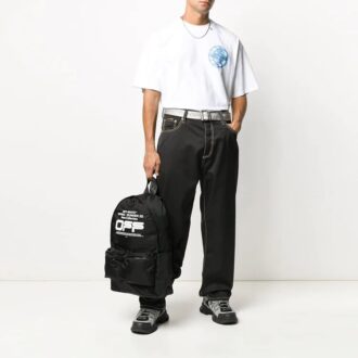 Camiseta casual de pantalones cortos con estampado 3D en relieve, color blanco
