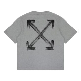 Camiseta Chalk Arrow Fit «Gris jaspeado»