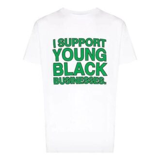 Camiseta con aplique de eslogan para hombre, color blanco
