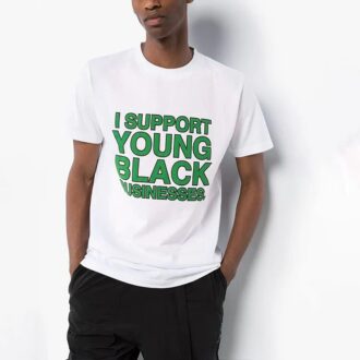 Camiseta con aplique de eslogan para hombre, color blanco