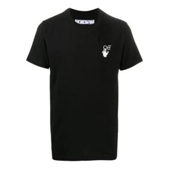 Camiseta con aplique del logotipo de Arrows para hombre, color negro