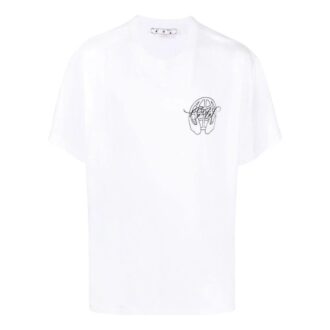 Camiseta con estampado del logotipo de la flecha de la mano SS23