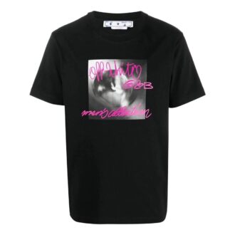 Camiseta con estampado gráfico «Negro»