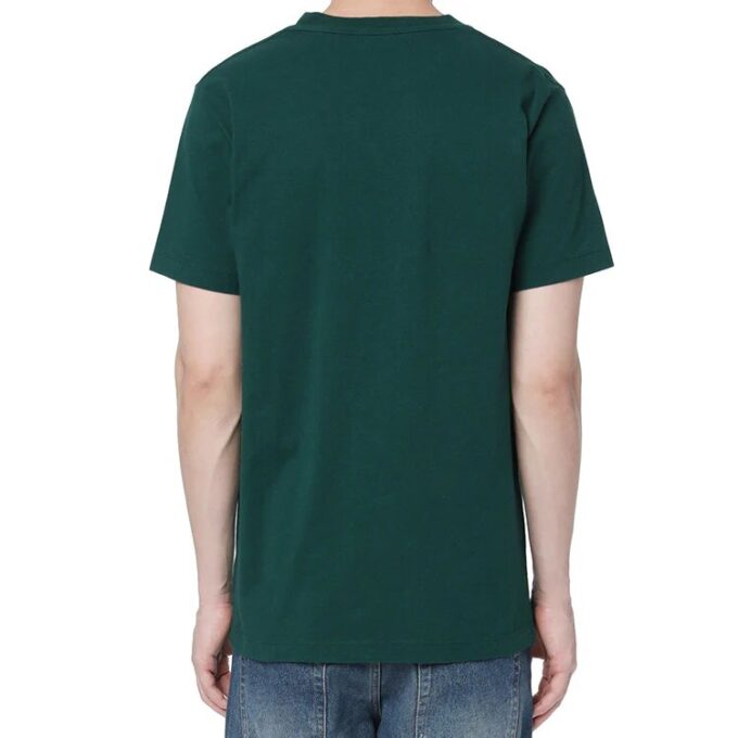Camiseta de algodón con estampado de logotipo FW20 para hombre, verde
