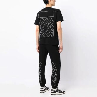 Camiseta de algodón «Negro»