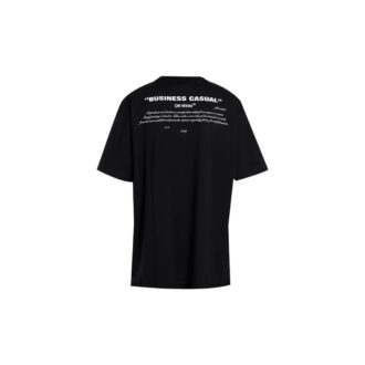 Camiseta de algodón oversize con estampado Bernini, pantalón corto y corte holgado, color negro