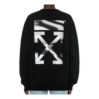 Camiseta de cuello redondo Arrow Liquid Melt «Negro/Gris»