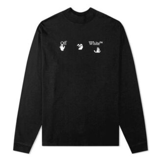 Camiseta de cuello redondo estilo urbano, manga larga y oversize