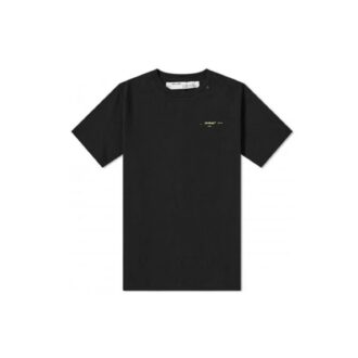 Camiseta de manga corta ajustada con flechas de acrílico