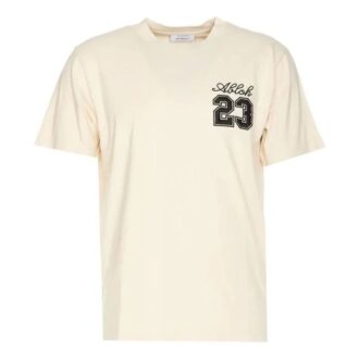 Camiseta de manga corta ajustada con logotipo 23 «Angora Black»