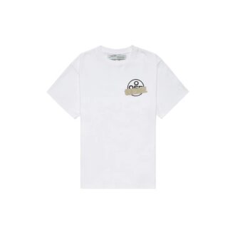 Camiseta de manga corta con cinta de flechas diagonales