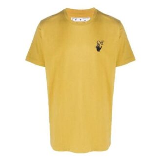 Camiseta de manga corta con cuello redondo y logo para hombre FW20 Arrows