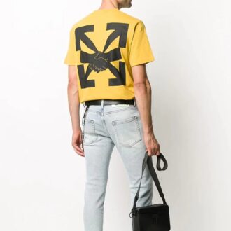 Camiseta de manga corta con cuello redondo y logo para hombre FW20 Arrows