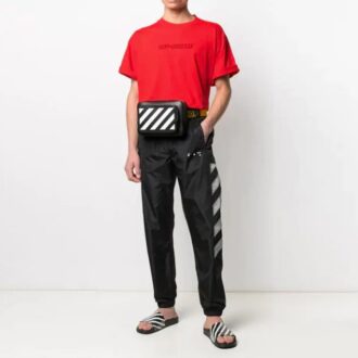 Camiseta de manga corta con estampado SS21 Roja