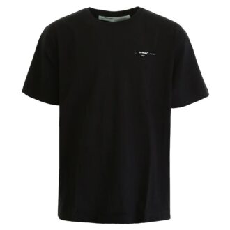 Camiseta de manga corta con flechas de colores «Negro»