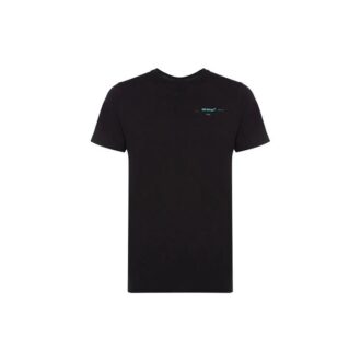 Camiseta de manga corta con flechas degradadas para hombre