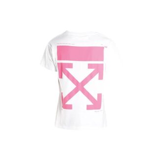 Camiseta de manga corta con gafas Bart blancas para hombre de Virgil Abloh
