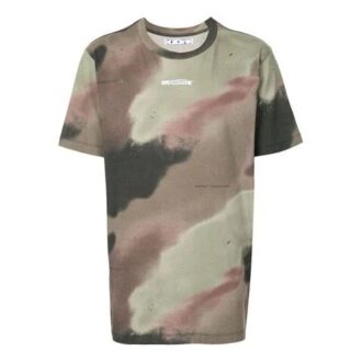 Camiseta de manga corta con logo de Arrows FW20 para hombre, verde