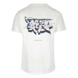 Camiseta de manga corta con logo para hombre, corte normal
