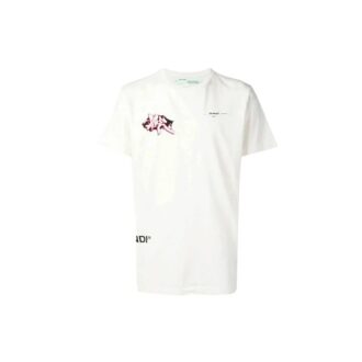 Camiseta de manga corta con logo para hombre, corte normal