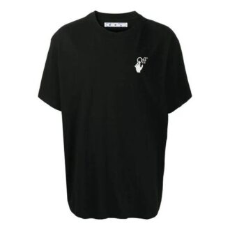 Camiseta de manga corta oversize con estampado de flechas