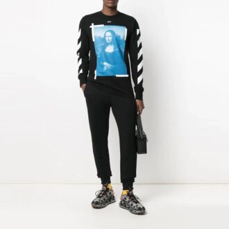 Camiseta de manga larga Mona Lisa «Negro»