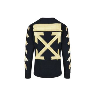 Camiseta de manga larga Tape Arrow «Negro»