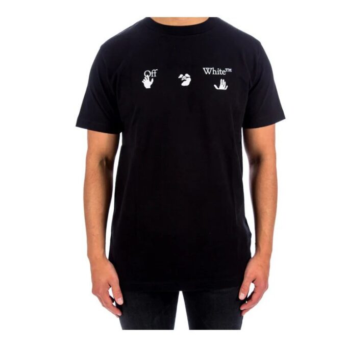 Camiseta de pantalones cortos con cuello redondo y estampado de logotipo FW20