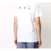Camiseta de pantalones cortos con cuello redondo y estampado de logotipo FW20