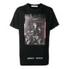 Camiseta de pantalones cortos con estampado negro «Negro Blanco»