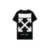 Camiseta de pantalones cortos con estampado negro «Negro Blanco»