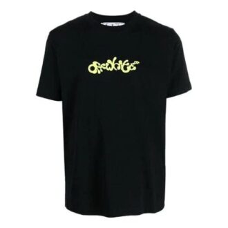 Camiseta de Pantalones Cortos Opposite Arrow Slim «Negro/Lima»