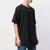 Camiseta de pantalones cortos oversize con estampado de esqueleto para hombre