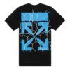 Camiseta Green Fence Arrows con estampado de flechas, pantalones cortos, color negro