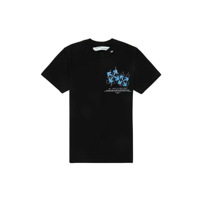 Camiseta Green Fence Arrows con estampado de flechas, pantalones cortos, color negro