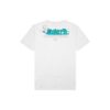 Camiseta gris de manga corta con cuello redondo y estampado del logotipo Alphabet de Off-White para hombre, colección SS22