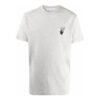 Camiseta gris de manga corta de algodón con logotipo de flecha Off-White para hombre FW21